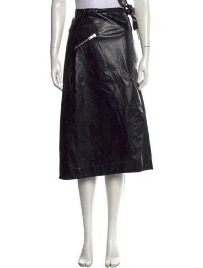 Pre-owned 3.1 Phillip Lim Midi Length Skirt W/ Tags In Black