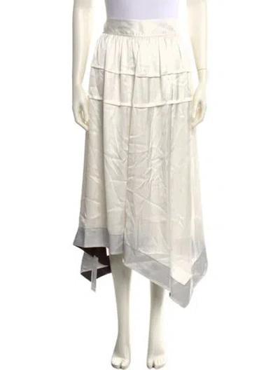 Pre-owned 3.1 Phillip Lim Midi Length Skirt W/ Tags In Neutral