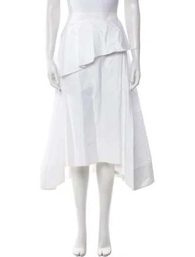 Pre-owned 3.1 Phillip Lim Midi Length Skirt W/ Tags In White