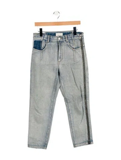 Pre-owned 3.1 Phillip Lim Mid-rise Straight Leg Jeans In Blue