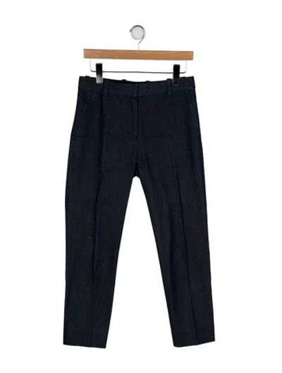 Pre-owned 3.1 Phillip Lim Mid-rise Straight Leg Jeans In Blue