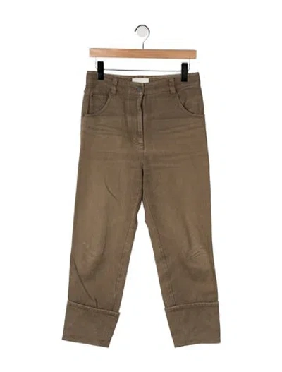 Pre-owned 3.1 Phillip Lim Mid-rise Straight Leg Jeans In Multi