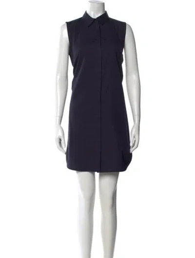 Pre-owned 3.1 Phillip Lim Mini Dress In Blue