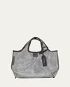 3.1 Phillip Lim Mini Mesh Crystal Market Tote Bag In Black