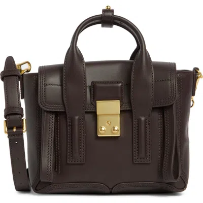 3.1 Phillip Lim Mini Pashli Leather Satchel In Brown