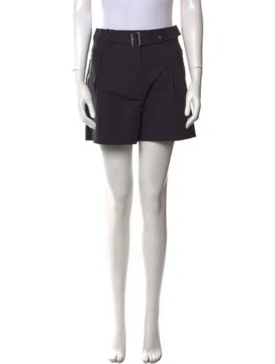 Pre-owned 3.1 Phillip Lim Mini Shorts In Black