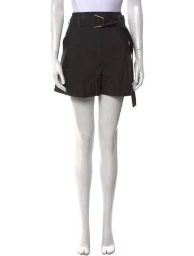 Pre-owned 3.1 Phillip Lim Mini Shorts In Black