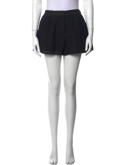 Pre-owned 3.1 Phillip Lim Mini Shorts In Black