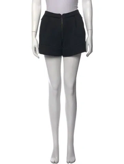 Pre-owned 3.1 Phillip Lim Mini Shorts In Black