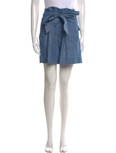 Pre-owned 3.1 Phillip Lim Mini Shorts In Blue