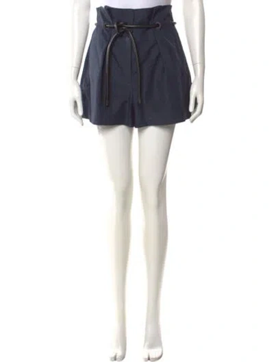 Pre-owned 3.1 Phillip Lim Mini Shorts In Blue
