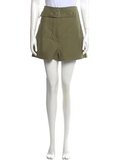 Pre-owned 3.1 Phillip Lim Mini Shorts In Green