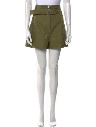 Pre-owned 3.1 Phillip Lim Mini Shorts In Green