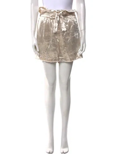 Pre-owned 3.1 Phillip Lim Mini Shorts In Neutral