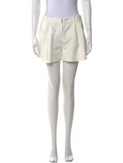 Pre-owned 3.1 Phillip Lim Mini Shorts In White