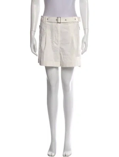 Pre-owned 3.1 Phillip Lim Mini Shorts In White