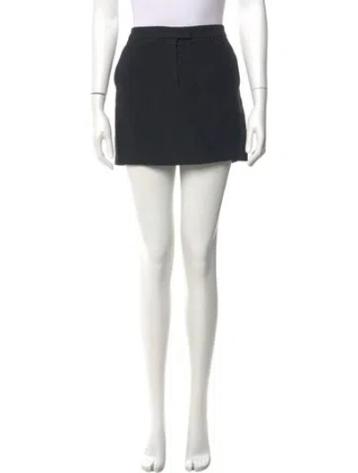 Pre-owned 3.1 Phillip Lim Mini Skirt In Black