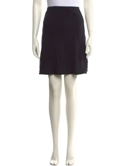 Pre-owned 3.1 Phillip Lim Mini Skirt In Black