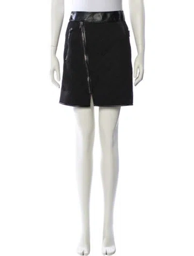 Pre-owned 3.1 Phillip Lim Mini Skirt In Black
