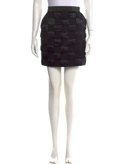 Pre-owned 3.1 Phillip Lim Mini Skirt In Black