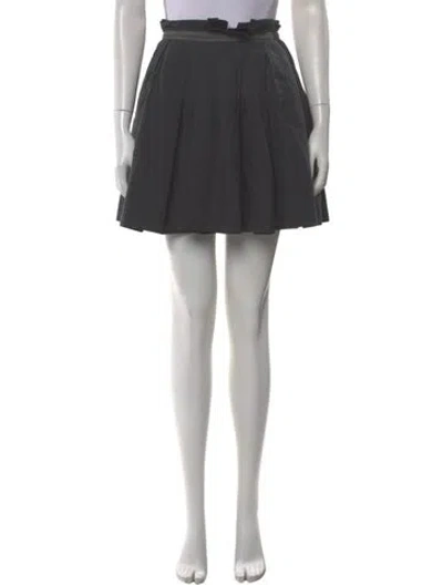 Pre-owned 3.1 Phillip Lim Mini Skirt In Black