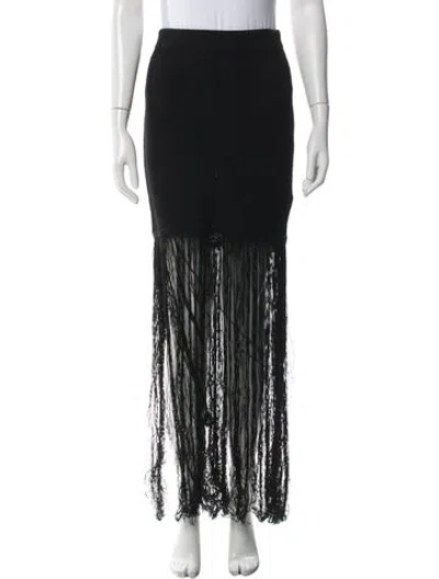 Pre-owned 3.1 Phillip Lim Mini Skirt In Black