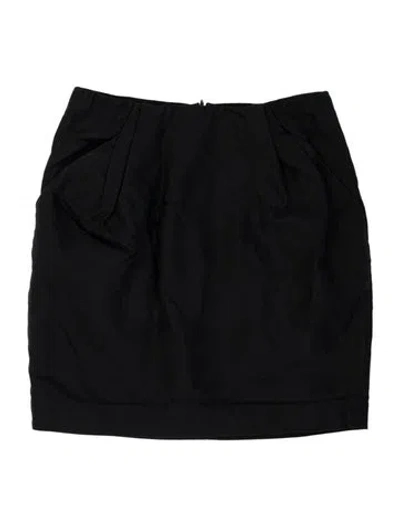 Pre-owned 3.1 Phillip Lim Mini Skirt In Black