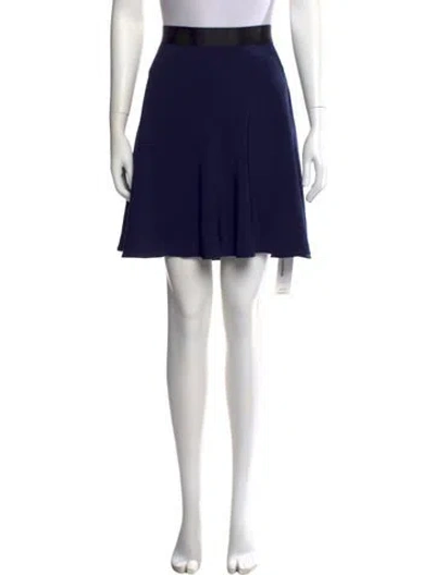 Pre-owned 3.1 Phillip Lim Mini Skirt In Blue