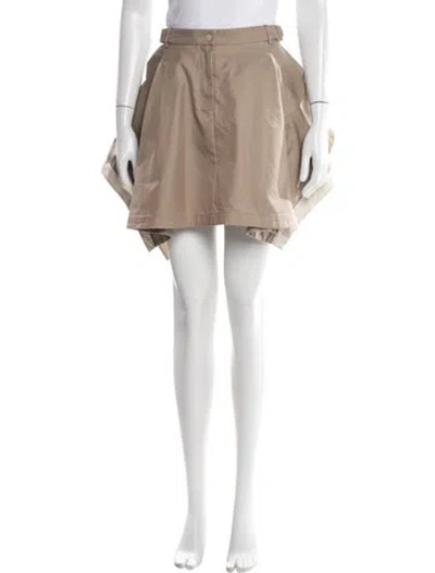 Pre-owned 3.1 Phillip Lim Mini Skirt In Neutral
