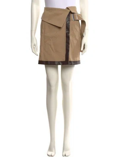 Pre-owned 3.1 Phillip Lim Mini Skirt W/ Tags In Neutral