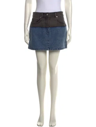 Pre-owned 3.1 Phillip Lim Mini Skirt W/ Tags In Neutral