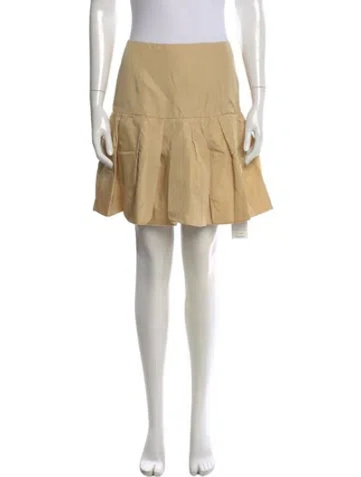Pre-owned 3.1 Phillip Lim Mini Skirt W/ Tags In Neutral