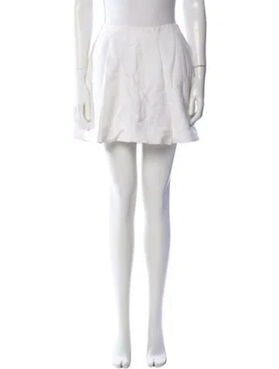 Pre-owned 3.1 Phillip Lim Mini Skirt In White