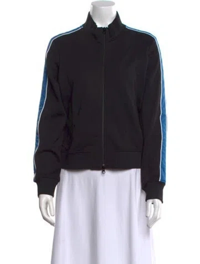 Pre-owned 3.1 Phillip Lim Mock Neck Long Sleeve Sweatshirt In Black