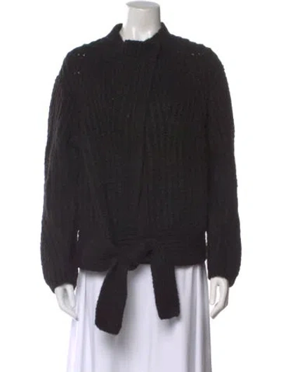 Pre-owned 3.1 Phillip Lim Mock Neck Sweater In Black