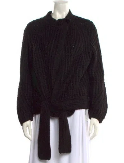Pre-owned 3.1 Phillip Lim Mock Neck Sweater In Black