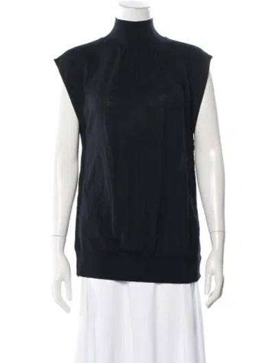 Pre-owned 3.1 Phillip Lim Mock Neck Sweater In Black