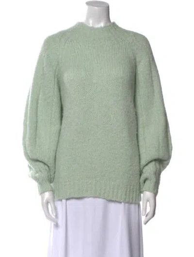 Pre-owned 3.1 Phillip Lim Mock Neck Sweater In Green