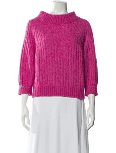 Pre-owned 3.1 Phillip Lim Mock Neck Sweater In Pink