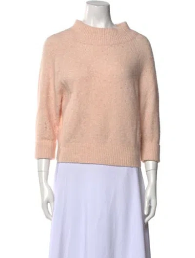 Pre-owned 3.1 Phillip Lim Mock Neck Sweater In Pink