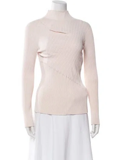 Pre-owned 3.1 Phillip Lim Mock Neck Sweater In Pink