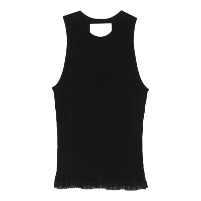 3.1 Phillip Lim Mockneck Tank In Black