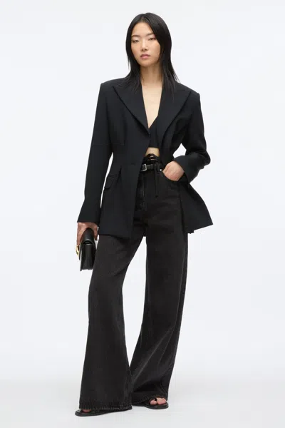 3.1 Phillip Lim Modern Tailoring Cinched Blazer Wtih Set In Bra