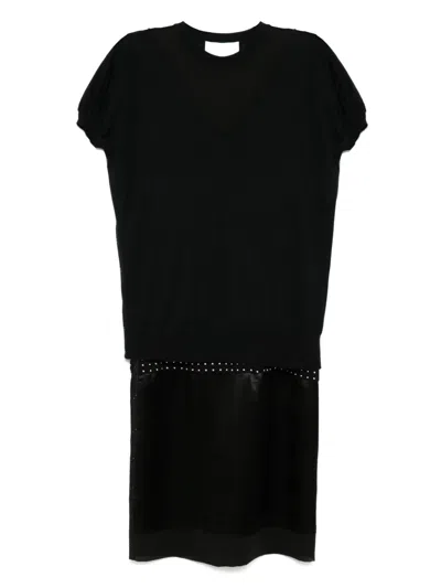 3.1 PHILLIP LIM MULTI-COMBO EMBROIDERED DRESS
