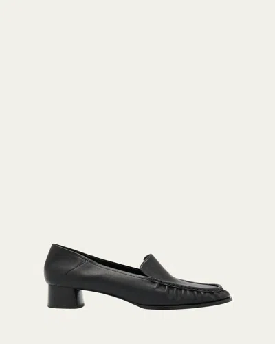 3.1 Phillip Lim Nadia Leather Heeled Loafers