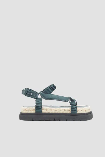 3.1 Phillip Lim Noa Strappy Platform Slide In Blue