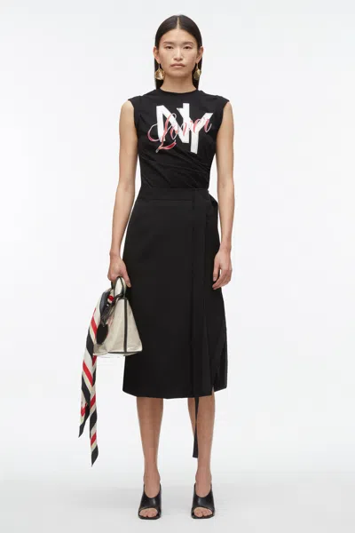 3.1 Phillip Lim Ny Lover Draped Tank In Black