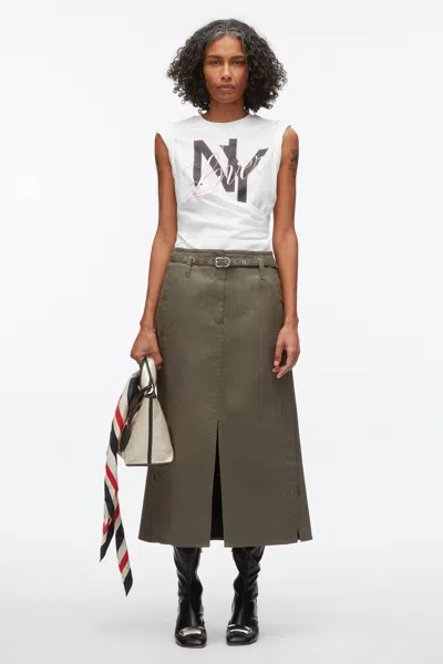 3.1 Phillip Lim Ny Lover Draped Tank In White