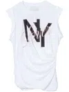 3.1 Phillip Lim Ny Lover Jersey Tank Top In White
