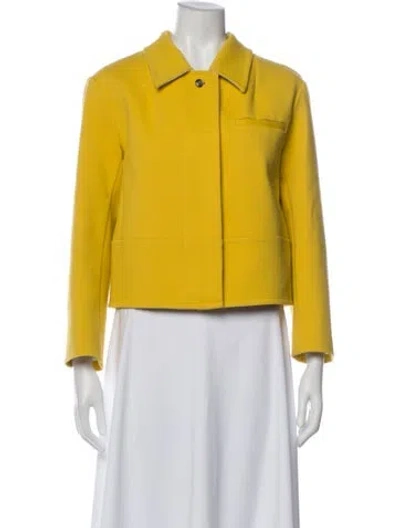 Pre-owned 3.1 Phillip Lim Nylon Evening Jacket In Yellow